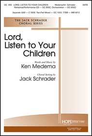 Lord, Listen to Your Children SATB choral sheet music cover Thumbnail